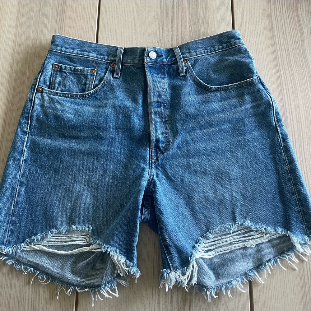 Levi's • Cutoff Blue Jean Shorts